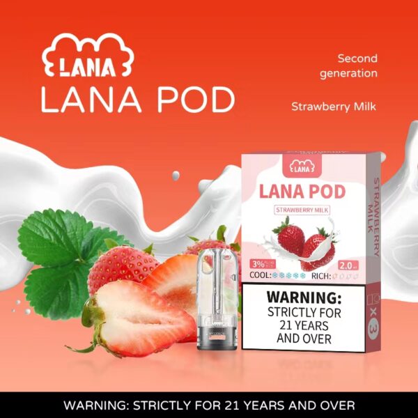 lana pod pro strawberry milk